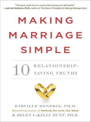 cover image of Making Marriage Simple